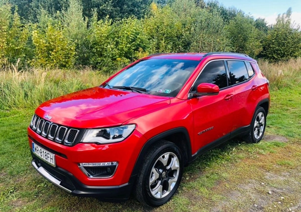 Jeep Compass cena 79000 przebieg: 71500, rok produkcji 2018 z Radom małe 781